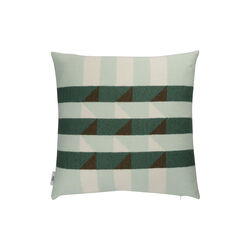 KVAM Cushion, green, R&oslash;ros Tweed