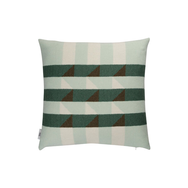 KVAM Cushion, green, R&oslash;ros Tweed