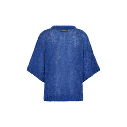 PD-Maggie SS Knit, queen blue melange, Pieszak