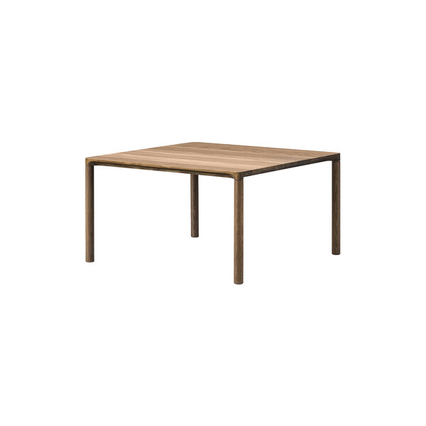 Piloti Wood Coffee Table, oljad r&ouml;kt ek, Fredericia Furniture