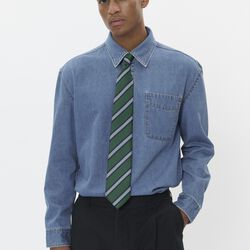 MAcornshaw Shirt, medium washed denim MAcornshaw Shirt, medium washed denim, Matinique