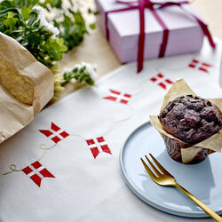 Tillykke bordstablett, white, S&ouml;dahl