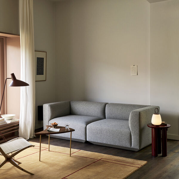 Tung JA3 Side Table, burgundy red, &Tradition