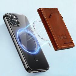 Furbo Slim Cardholder Magsafe, dark brown, Tony Perotti