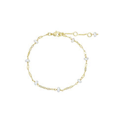 Lina armband, white pearls, Pure by Nat