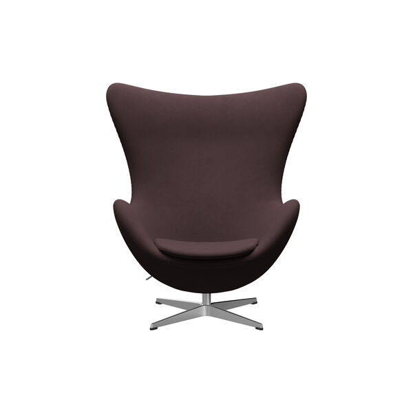 &Auml;gget&trade; 3316 Loungestol, Christianshavn 1135 blue/orange/satin brushed aluminium, Fritz Hansen