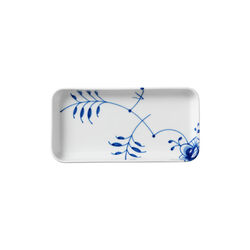 Blue Fluted Mega Rectangular Dish 24 cm, Royal Copenhagen