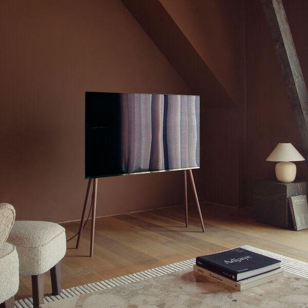 TV-stativ XL 55''-77'', walnut, JALG