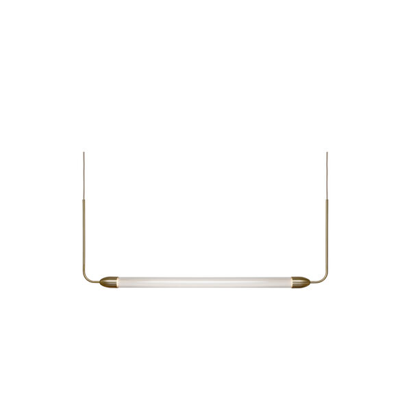 Lemon Squeeze Linear Pendant, brass, UMAGE