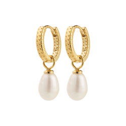 ELLIANA örhängen, guldpläterade, Pilgrim