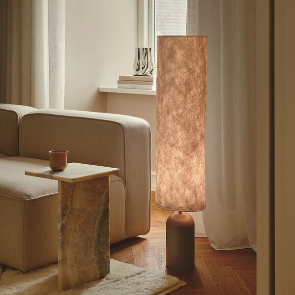 Talli golvlampa, brun, Design For The People