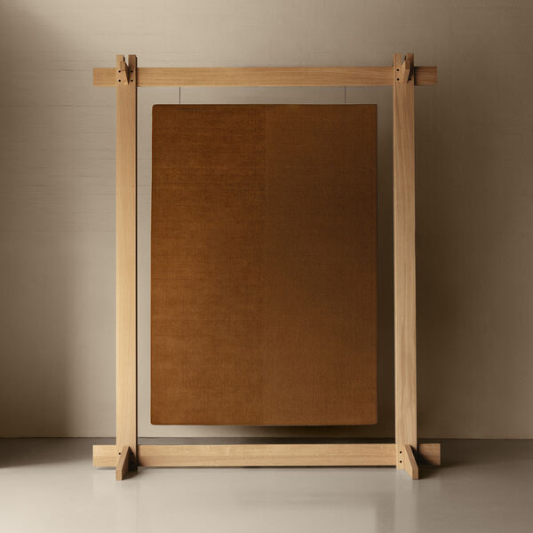 Echo Yano Rug, mustard, Linie Design