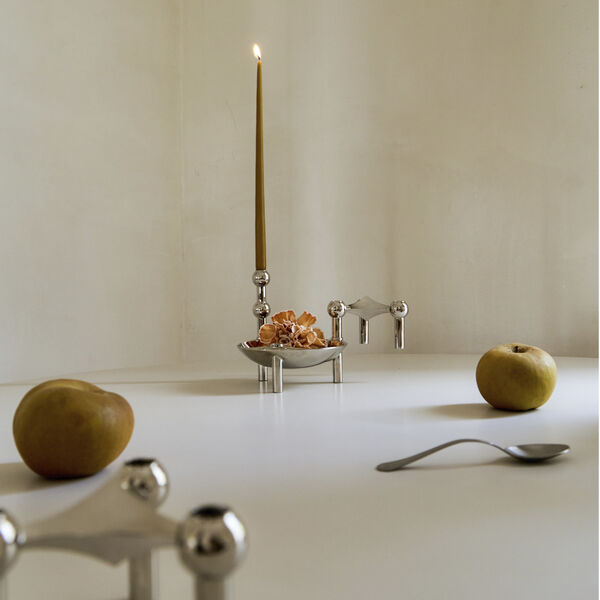 STOFF Nagel Bowl, chromium, STOFF Nagel