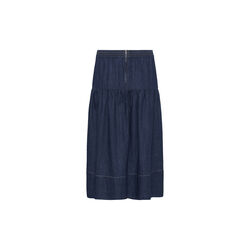 NelliaPW Skirt, dark blue denim, Part Two