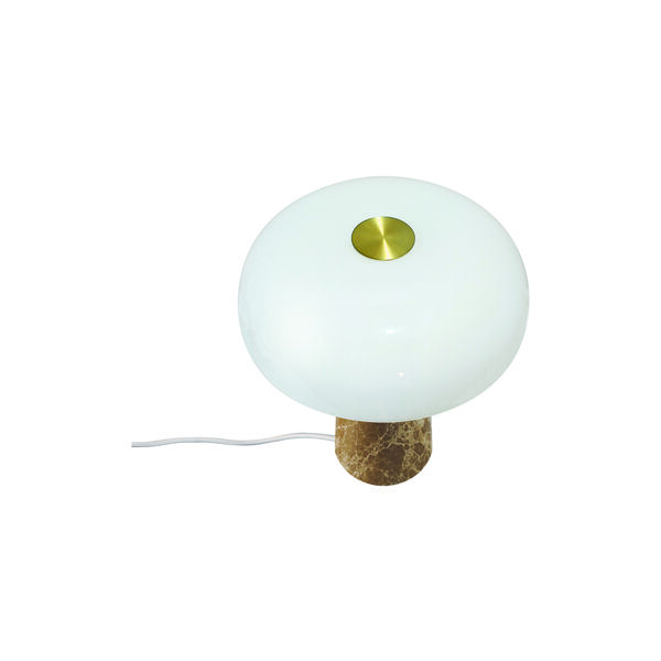 Glossy Mini bordslampa, beige, Design For The People