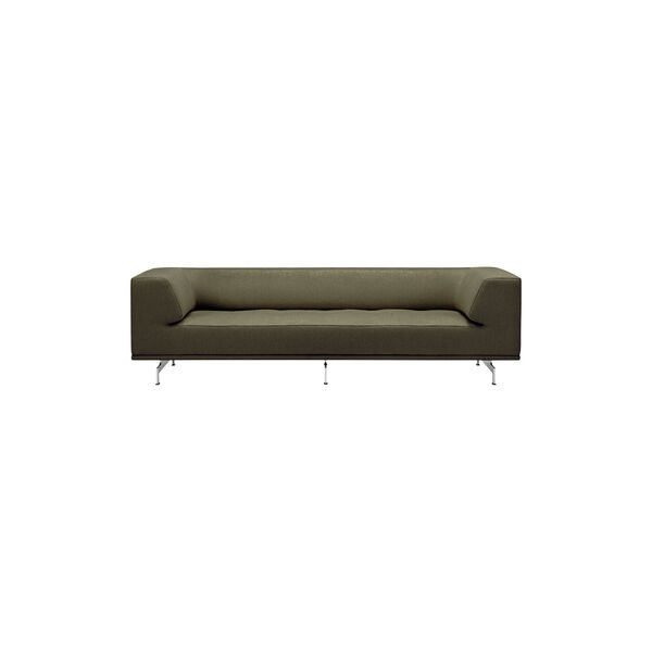 4511 Delphi 3P Sofa, keiga 982/aluminium, Fredericia Furniture