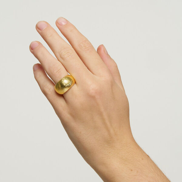 June ring, silverpl&auml;terad, Pure by Nat