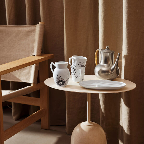 White Fluted avlångt fat 37 cm, Royal Copenhagen