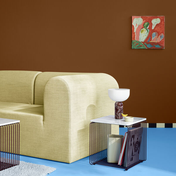 Panton Wire Toppanel, 992 white marble, Montana Furniture