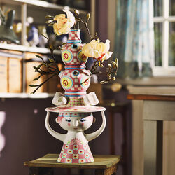 Lady with hat Vas, pink, Bj&oslash;rn Wiinblad