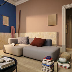 Alphabet™ PL210-3 Sofa, dark blue 1155 Alphabet™ PL210-3 Sofa, dark blue 1155, Fritz Hansen