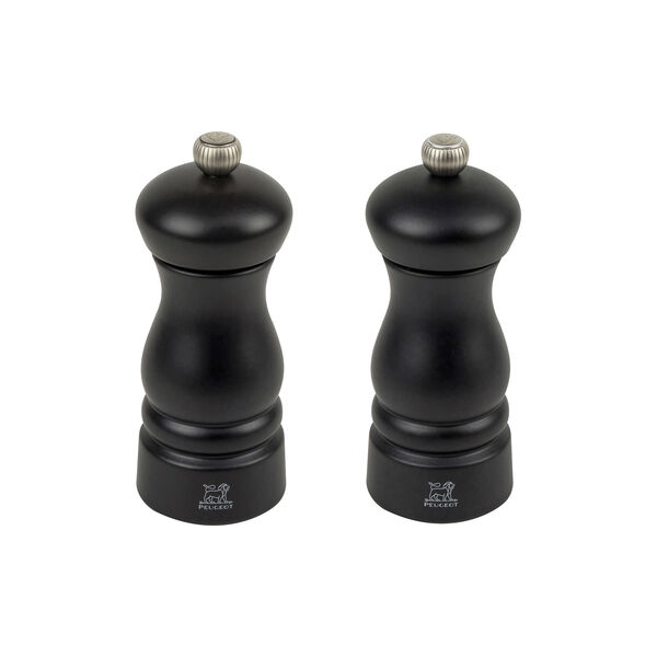Clermont salt- och pepparkvarn set 13 cm, black, Peugeot