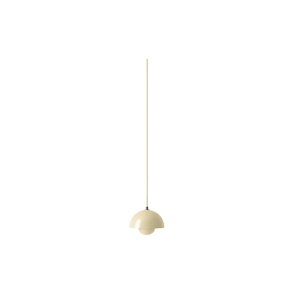 Flowerpot VP10 Pendant, ivory, &Tradition