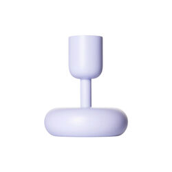 Nappula Ljusstake, light purple, Iittala