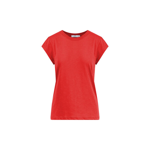 CC Heart Basic T-shirt, berry red CC Heart Basic T-shirt, berry red, Coster Copenhagen