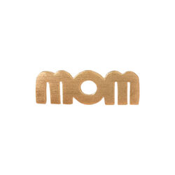Wow Mom Earring Single, gold, Stine A Jewelry