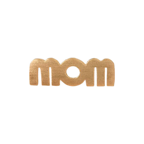 Wow Mom Earring Single, gold, Stine A Jewelry