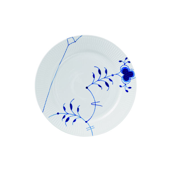 Blue Fluted Mega tallrik &Oslash; 27 cm, No. 9, Royal Copenhagen