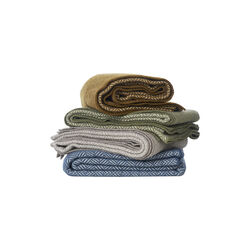 Diamonds Throw, sea blue, Klippan Yllefabrik