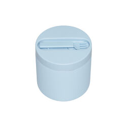 Travel Termo matl&aring;da, light blue, Design Letters