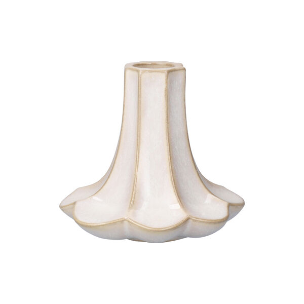 Kantarel Ljusstake, sand, K&auml;hler