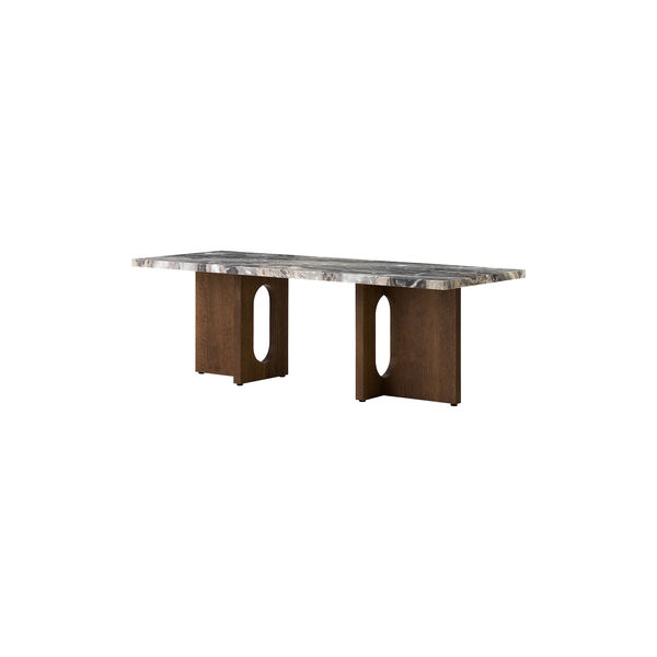Androgyne Lounge Table | Dark Stained Oak/Grey Galaxy, Audo Copenhagen