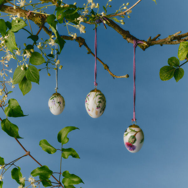 P&aring;sk 2026 Mini &auml;gg 2 st - Styvmorsviol, Royal Copenhagen