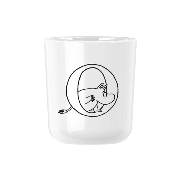 Moomin ABC mugg O, moomin white, RIG-TIG