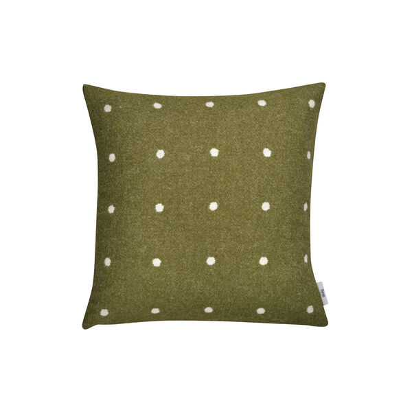 PASTILLE Cushion, green moss, Røros Tweed