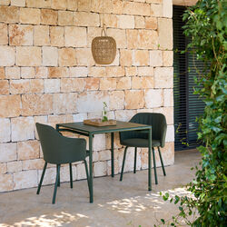 Bliss Dining Table, dark green, Cane-line