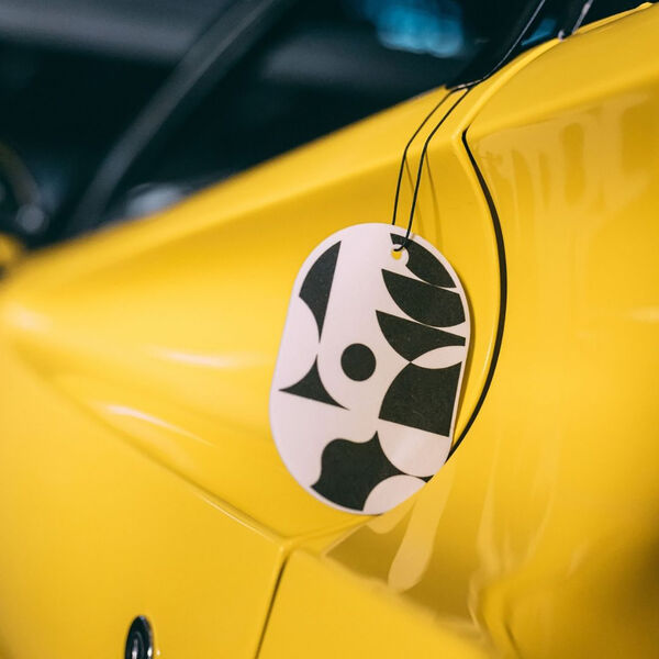 No. 2 Scented Car/Room Tag, Rum/Rosemary No. 2 Scented Car/Room Tag, Rum/Rosemary, Candly & Co