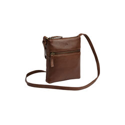 ArloMBG Crossbody Bag Soft Vintage, cognac w/br. gold, Markberg