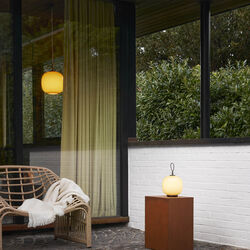 VL45 Radiohus Portable Lamp, pale yellow, Louis Poulsen