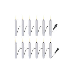 Christmas string 12 candles Extender, white, Uyuni Lighting
