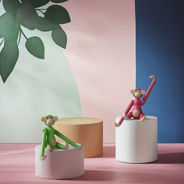 Apa mini, rosa, Kay Bojesen Denmark