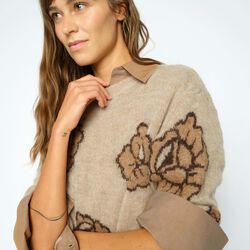 MMDrea Popli Knit, doeskin, MOS MOSH