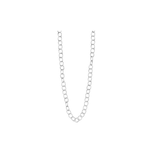 Chain halsband, silverpläterat, Pure by Nat