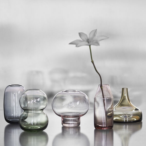 Midsummer Wood Cranesbill Mini vas 10 cm, pink, Orrefors