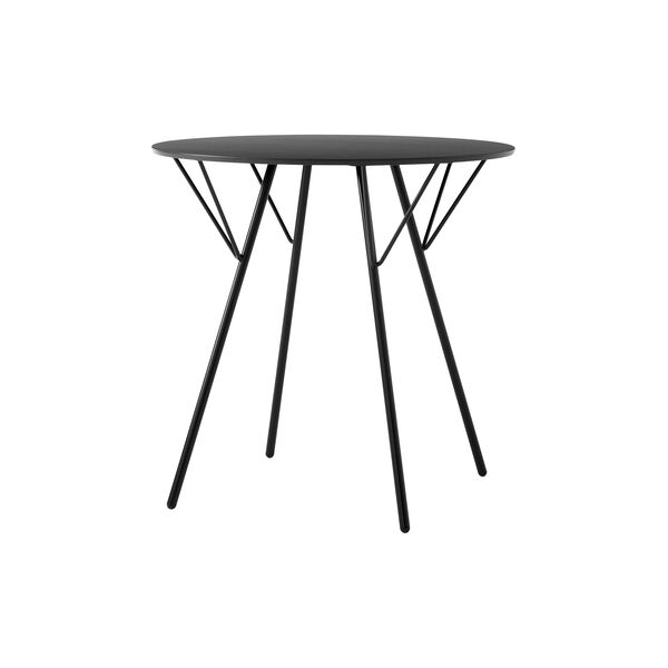 RFH RD5 Terrace Table, black, &Tradition