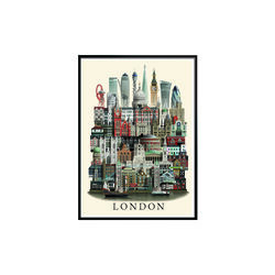 London, affisch, Martin Schwartz